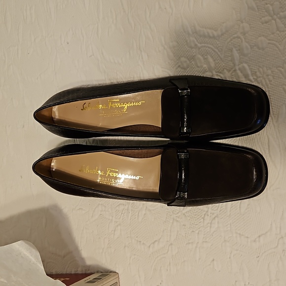 Salvatore Ferragamo Confetto women's shoes size 10 AA - Picture 3 of 11